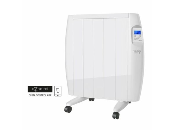 Taurus MALBORK CONNECT 900, Elektrisk konvektor-romvarmer, Android, iOS, IP24, Innendørs, Gulv, Vegg, Hvit