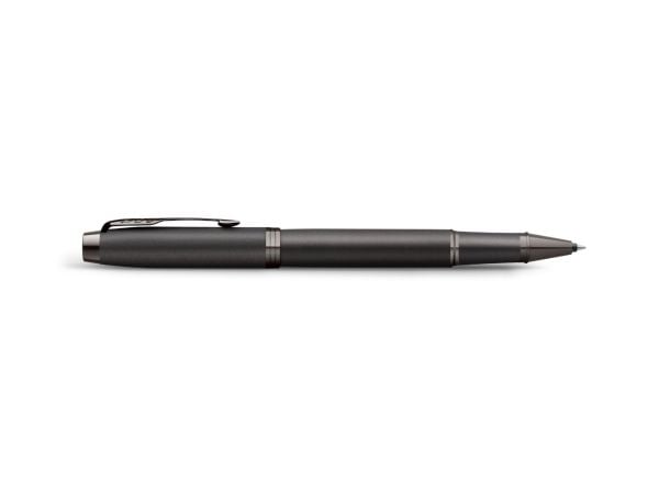 Parker IM Monochrome, Kynä kiertomekanismilla, Ruostumaton teräs, Musta, Ruostumaton teräs, Lakka, Hienojakoinen