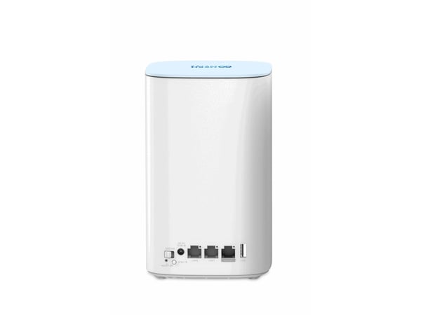 Extralink DYNAMITE C31 MESH POINT AC3000 MU-MIMO HOME WIFI SYSTEM, Blå, Hvit, Innvendig lys, Mesh system, Kraft indikator, Status, System, Rundtvir...