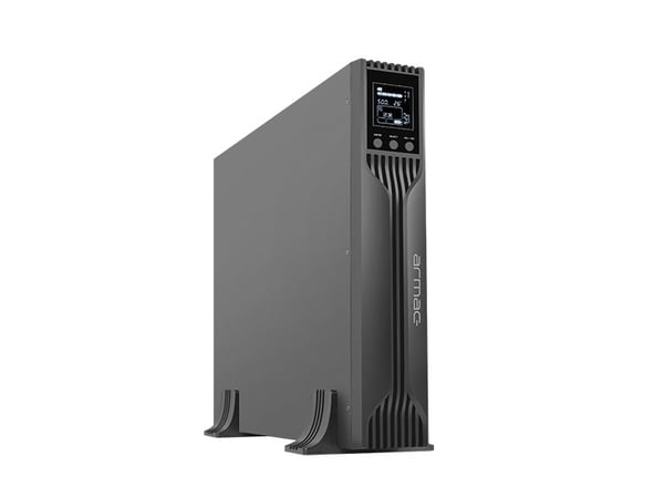 Armac Rack PSW series R/1000I/PSW - UPS (rackmonterbar/ekstern) - AC 230 V - 800 watt - 1000 VA - 9 Ah - USB - utgangskontakter: 4 - 2U - 19" - svart