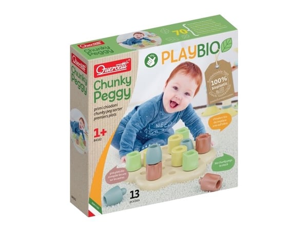 Quercetti puslespill Playbio chunky peggy