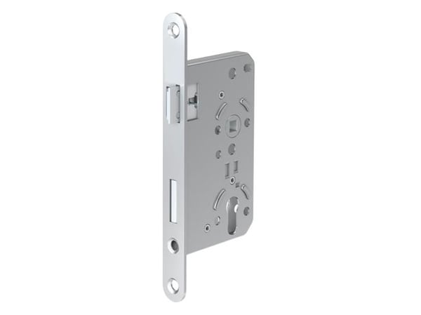 BASI 9810-6522, uppoasennettava lukko, hopea