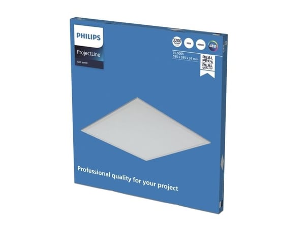 Philips 8719514955271, firkant, Tak, Hvit, Metall, IP20, II