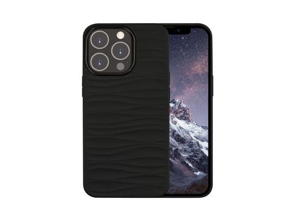 dbramante1928 Dune - Baksidedeksel for mobiltelefon - 100 % resirkulert plast - svart - for Apple iPhone 14 Pro