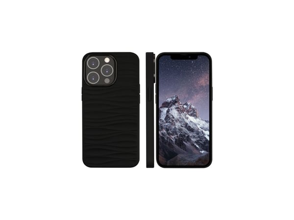 dbramante1928 Dune - Baksidedeksel for mobiltelefon - 100 % resirkulert plast - svart - for Apple iPhone 14 Pro