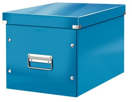 Leitz Click & Store Cube Large - Förvaringsbox - blå