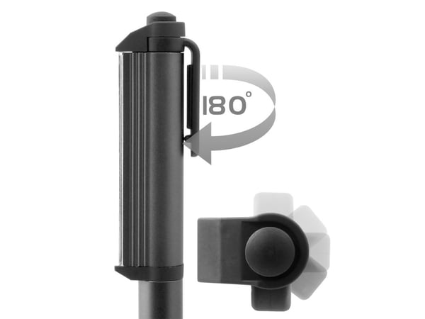 Everactive WL200, Lommelykt med festeklemme, Sort, Metall, COB LED, 1 lamper, 3 W