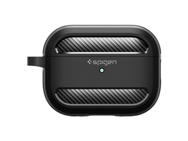 Spigen Rugged Armor, Etui, Termoplastisk polyuretan (TPU), Svart