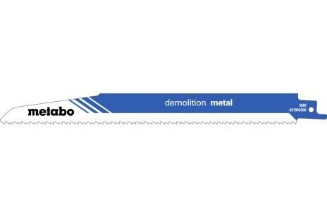 Metabo 631993000, Sabelsagblad, Metall, Blå, Hvit, 1,6 mm, 22,5 cm, 5 stykker