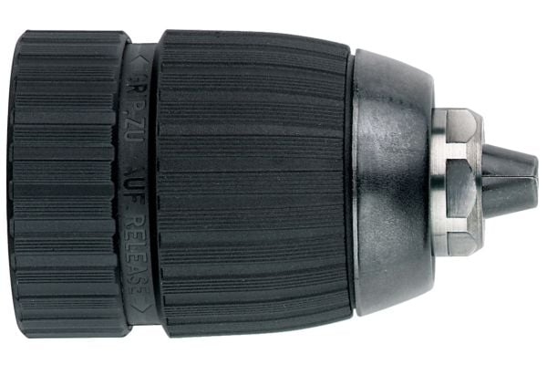 Metabo 636612000, Nyckelfri chuck, 1 mm, 1 cm, 3/8"-24, 4,28 cm, Metall, Plast