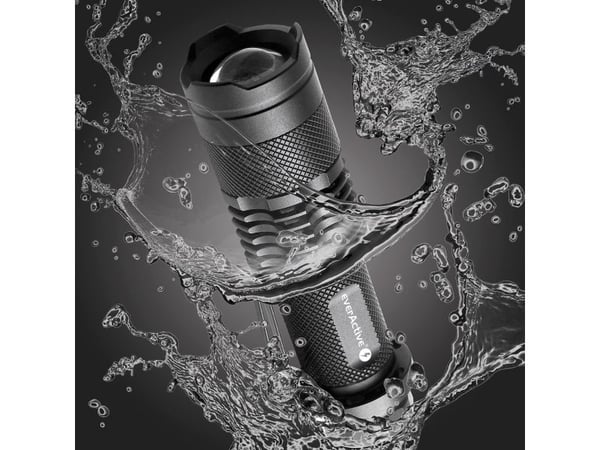 LED-håndholdt lommelygte everActive FL-180 "Bullet" med LED CREE XP-E2