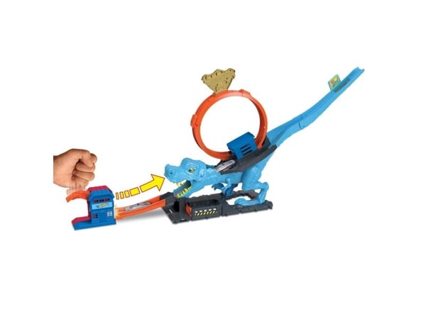 Hot Wheels City T-Rex Chomp Down