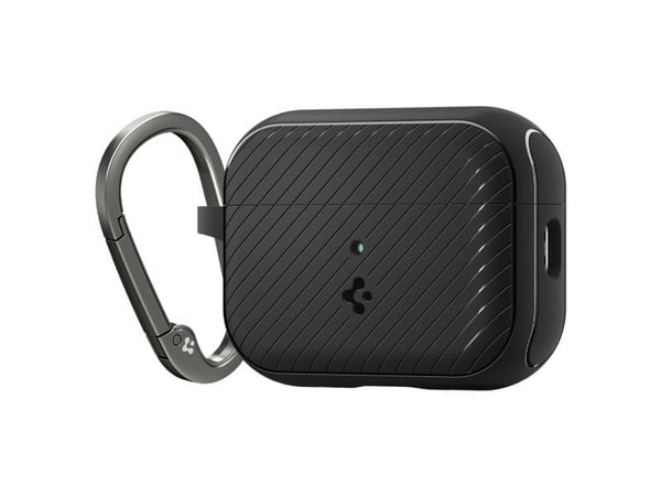 Spigen Mag Armor, Etui, Polykarbonat (PC), Termoplastisk polyuretan (TPU), Svart