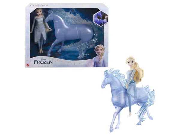 Mattel Disney Disney Frozen Elsa og Nokk, motedukke, jente, 3 år, gutt, 287 mm, 570 g