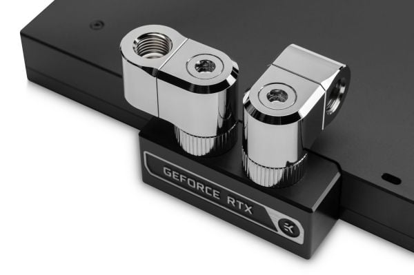 EK Water Blocks EK-Quantum Torque G1/4 tommer dobbel forlengelse offset MF 21 - nikkel
