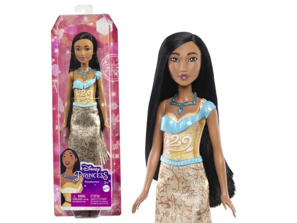 Disney Princess Disney-prinsessa Pocahontas -nukke ja tarvike, Pocahontas-elokuvan innoittama, Muotinukke, Naaras, 3 vuosi/vuosia, Tyttö, 279,4 mm,...
