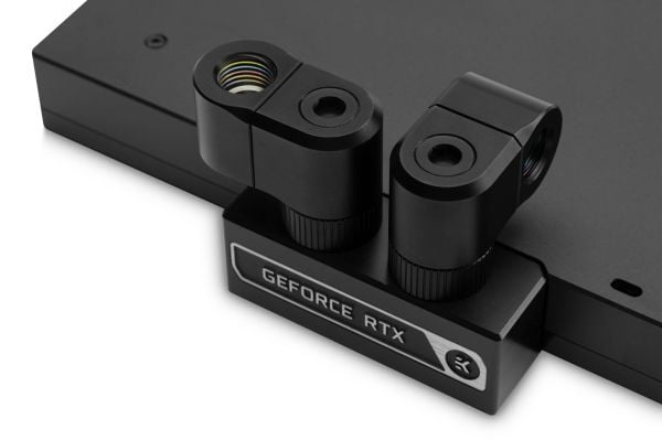 EK Water Blocks EK-Quantum Torque G1/4 tommer dobbel forlengelse offset MF 21 - svart