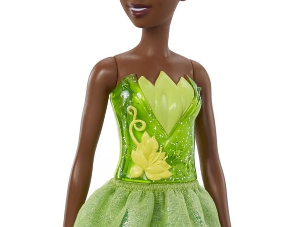 Disney Princess Disney-prinsessa Tiana -nukke ja tarvike, Prinsessa ja sammakko -elokuvan innoittama, Muotinukke, Naaras, 3 vuosi/vuosia, 279,4 mm,...