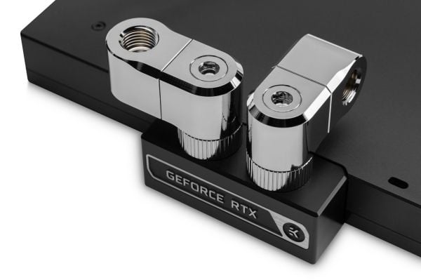 EK Water Blocks EK-Quantum Torque G1/4 tommer dobbel forlengelse Offset MF 28 - nikkel
