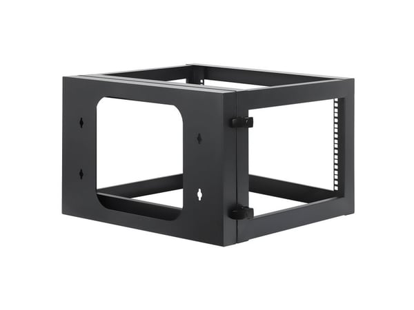 Intellinet 716031, Ramme, Sort, SPCC, Stål, 40 kg, 6U, Åpen