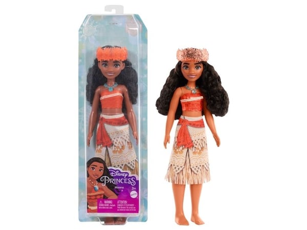 Disney Princess Moana Doll, Muotinukke, Naaras, 3 vuosi/vuosia, 279,4 mm, Monivärinen