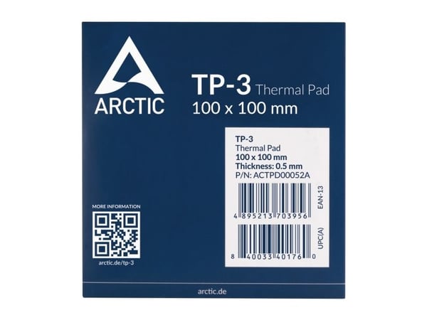 ARCTIC TP-3 - Termisk pad - blå