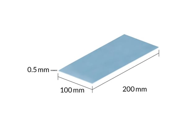 ARCTIC TP-3 - Termisk pad - blå