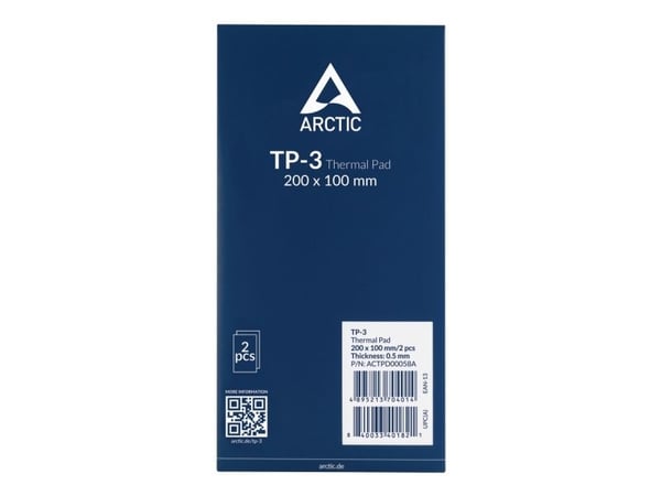 ARCTIC TP-3 - Termisk pad - blå