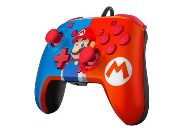 PDP Mario Dash, Peliohjain + kuulokkeet, Nintendo Switch, Nintendo Switch OLED, D-pad, Kotipainike, Jaa-painike, Analoginen/Digitaalinen, Korvanpää...