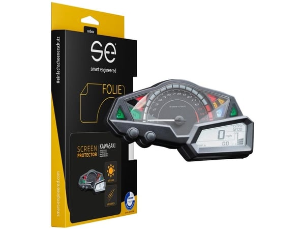 Smart Engineered SE-DCP-2-0102-0065-1-M, Skjermbeskytter, Motorsykkel, Gjennomsiktig, Monokromatisk, Kawasaki Z300 / Z250 / Ninja250 / Ninja300 (20...