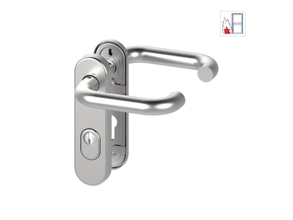 BASI 7529-0708, Håndgrepslås, Aluminium, Innendørs, Aluminium, 1,21 kg, 170 mm