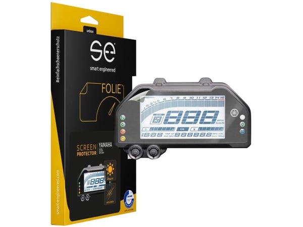 Smart Engineered SE-DCP-2-0102-0076-1-M, Skjermbeskytter, Motorsykkel, Gjennomsiktig, Monokromatisk, Yamaha R3 2019+ / R25 2019+ / MT-03 2020+, Tys...