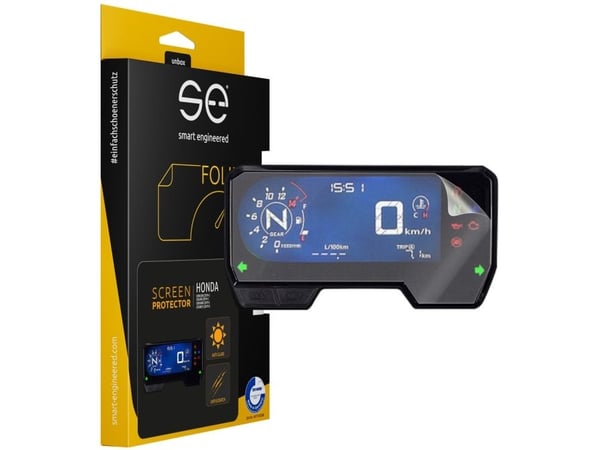 Smart Engineered SE-DCP-2-0102-0048-1-M, Skjermbeskytter, Motorsykkel, Gjennomsiktig, Monokromatisk, Honda CBR650R 2019+ / CB650R 2019+ / CBR500R 2...
