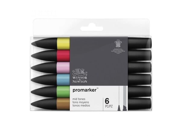 Promarker 6st medeltoner