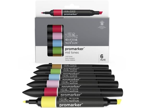Promarker 6st medeltoner