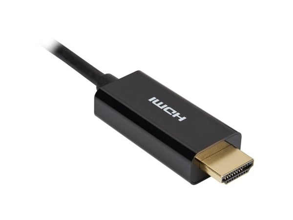 CORSAIR - Adapterkabel - 24 pin USB-C hann til HDMI hann - 1 m - støtte for 4K 60 Hz (3840 x 2160)