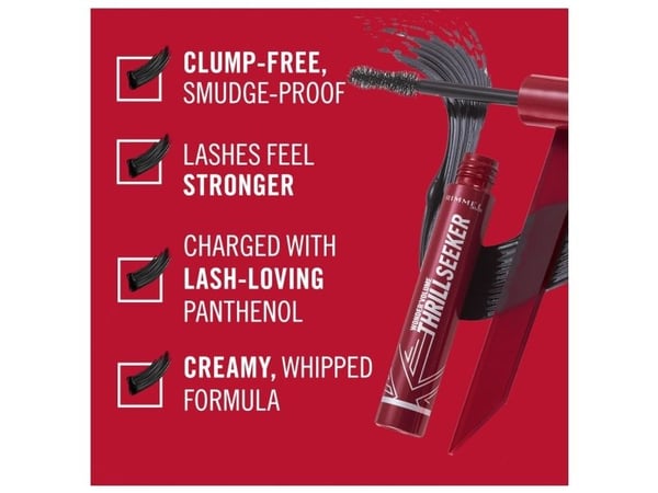 Rimmel London Wonder'Volume Mascara Thrill Seeker Extreme Black 8 ml
