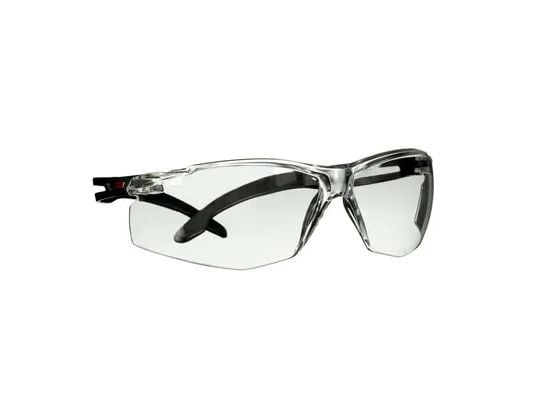 3M SF501SGAF-BLK, Vernebriller, Monteringsarbeid, Konstruksjons-/renoveringsarbeid, Støvarbeid, Slipearbeid, Turning/routing..., Alle kjønn, Svart,...
