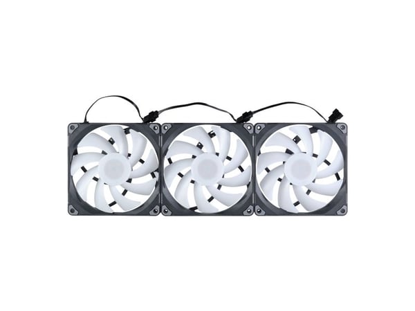Phanteks M25 140mm PWM Fan, DRGB, Black 3 Pack
