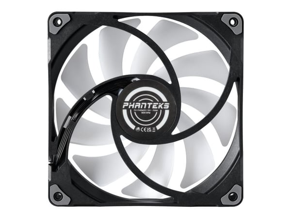 Phanteks M25 140mm PWM Fan, DRGB, Black 3 Pack
