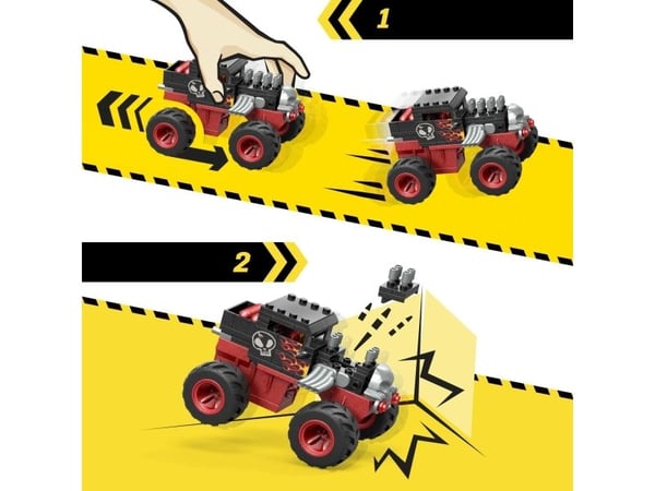 MEGA HW Monster Trucks Boneshaker Crush Course