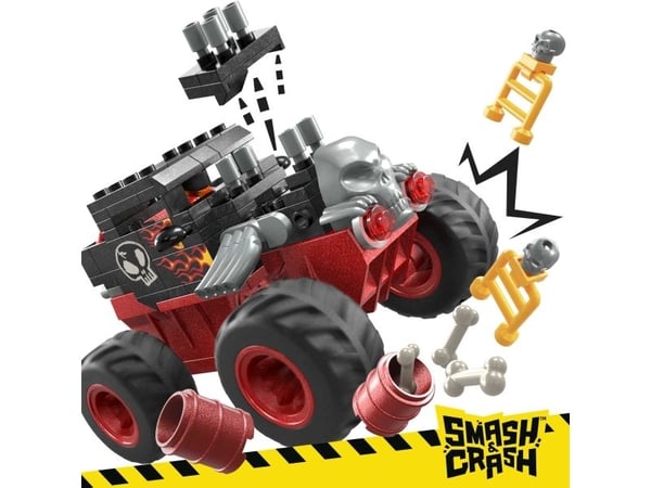 MEGA HW Monster Trucks Boneshaker Crush Course