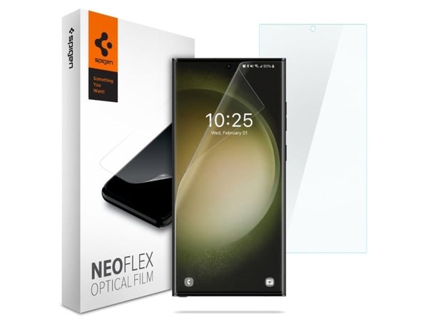 Spigen Neo Flex Film Sam S23 Ultra S918 2stk våtpåføring AFL05943