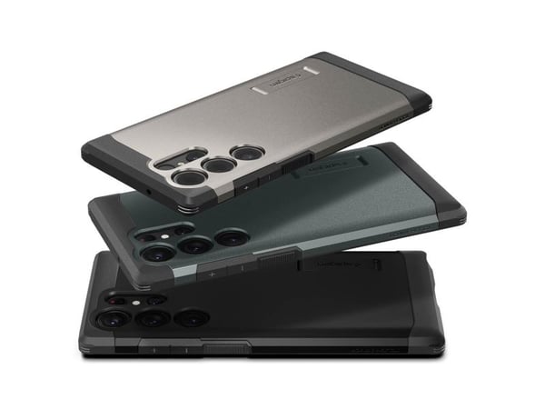 Spigen Tough Armor, Etui, Samsung, Galaxy S23 Ultra, 17,3 cm (6.8"), Grå