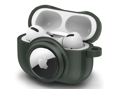 Spigen Spigen Tag Armor Duo - Kotelo Apple Airpods Pro 1 / 2 / AirTag (Czarny)