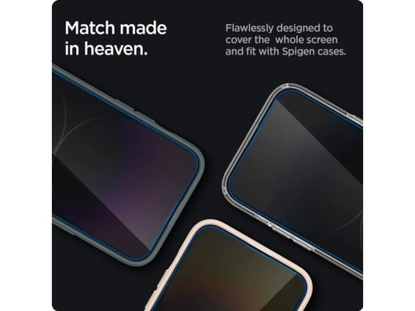 Spigen GLAS.tR Slim, Apple, iPhone 14 Pro Max, Ripebestandig, Gjennomsiktig, 1 stykker