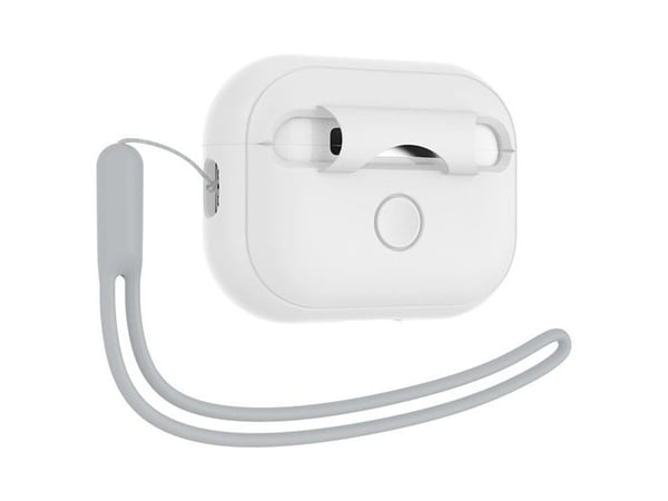 Spigen ACS05811, Kotelo, Silikoni, Valkoinen
