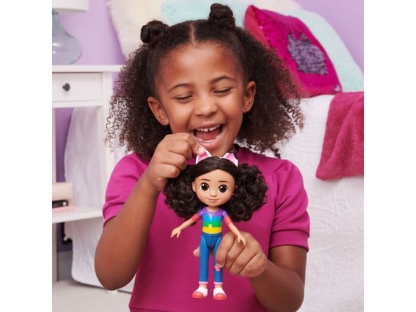 Gabby''s Dollhouse GDH DOL GabbyDlxCrftDoll GML, Minidukke, Kjønnsnøytral, 3 år, Jente, 440 g, Flerfarget