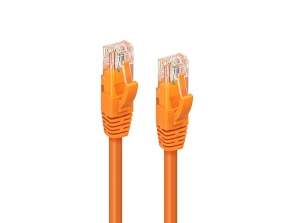 Microconnect MC-UTP6A0025O, 0,25 m, Cat6a, U/UTP (UTP), RJ-45, RJ-45, Oranssi