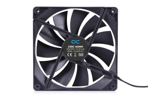 Alphacool Core PWM -tuuletin 2000 rpm - 140 mm - musta